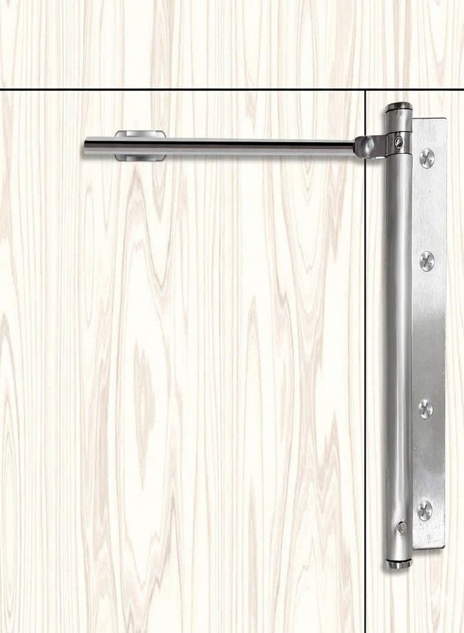 ROZADIO Automatic Door Closer - Heavy Duty Adjustable Spring-Loaded Self Closing Door Closer with Allen Key & Screws, Easy Installation for Home, Office, Interior, Storm & Screen Doors (Pack of 1) - Image 1